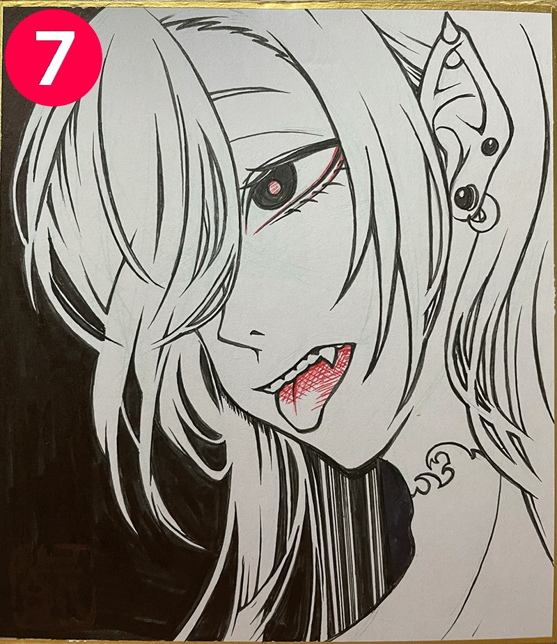 創作ミニ色紙㉛