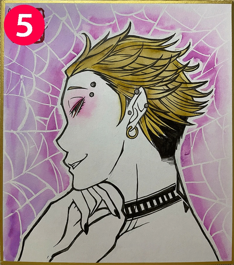 創作ミニ色紙㉛