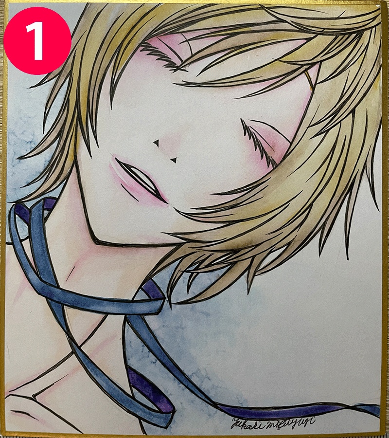 創作ミニ色紙㉛