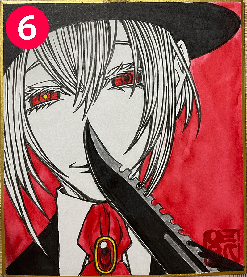 創作ミニ色紙㉜