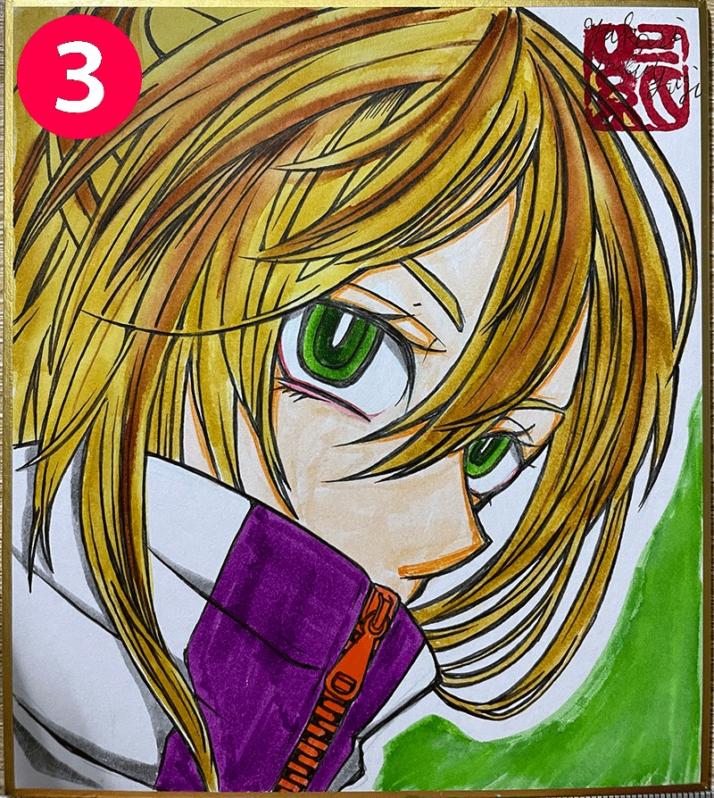 創作ミニ色紙㉜