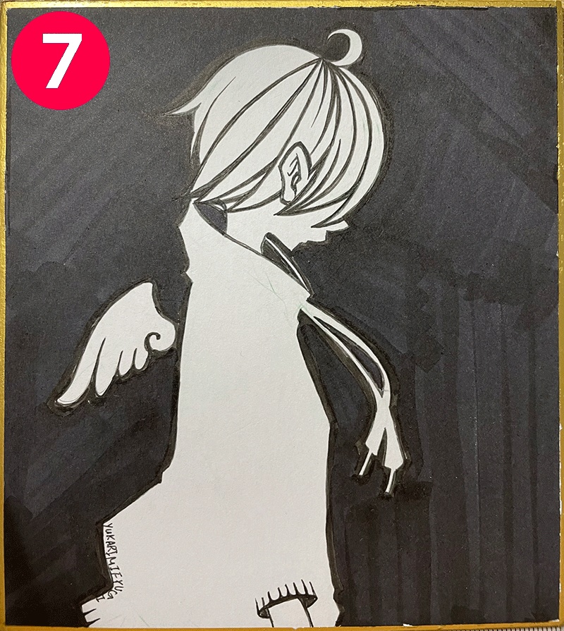 創作ミニ色紙㉜