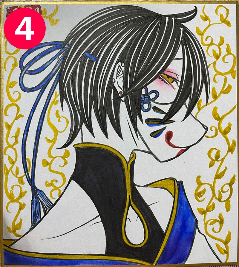 創作ミニ色紙㉜