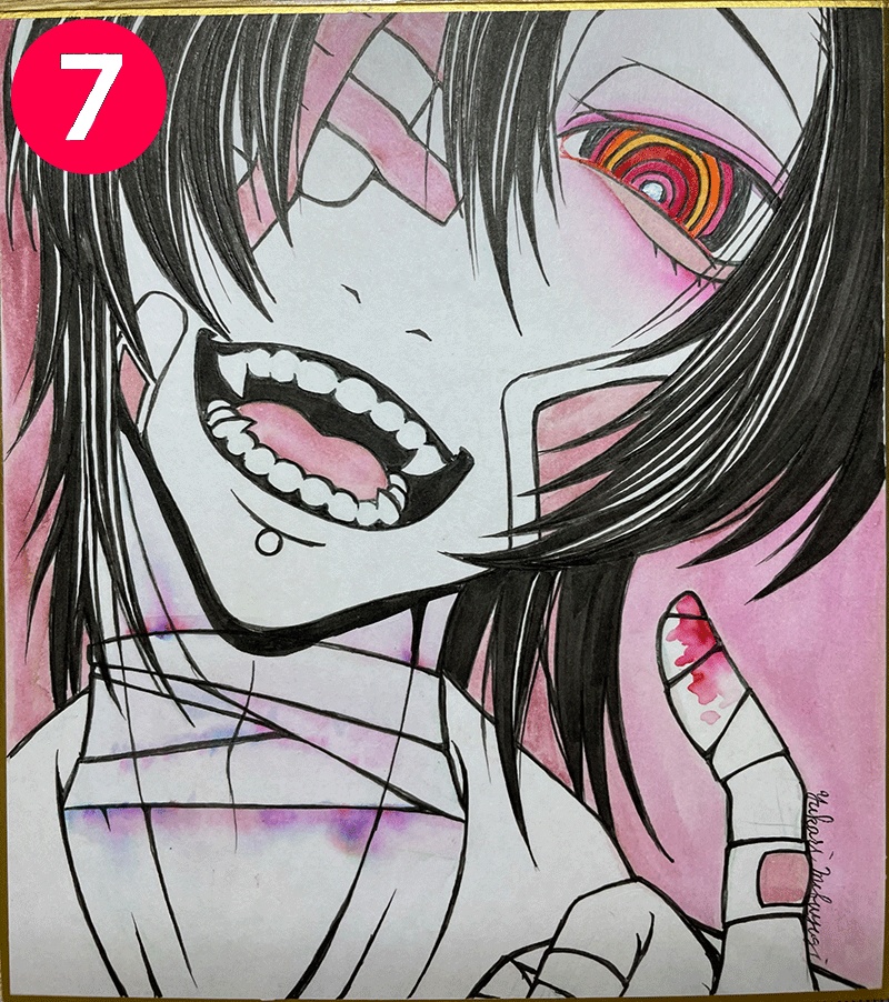 創作ミニ色紙㉝