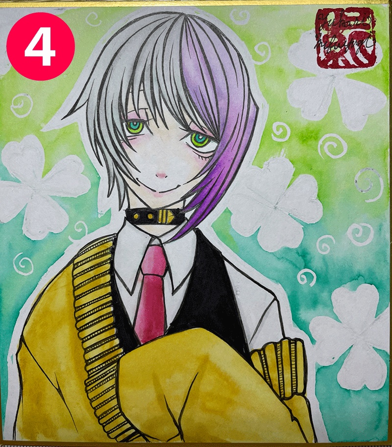 創作ミニ色紙㉝