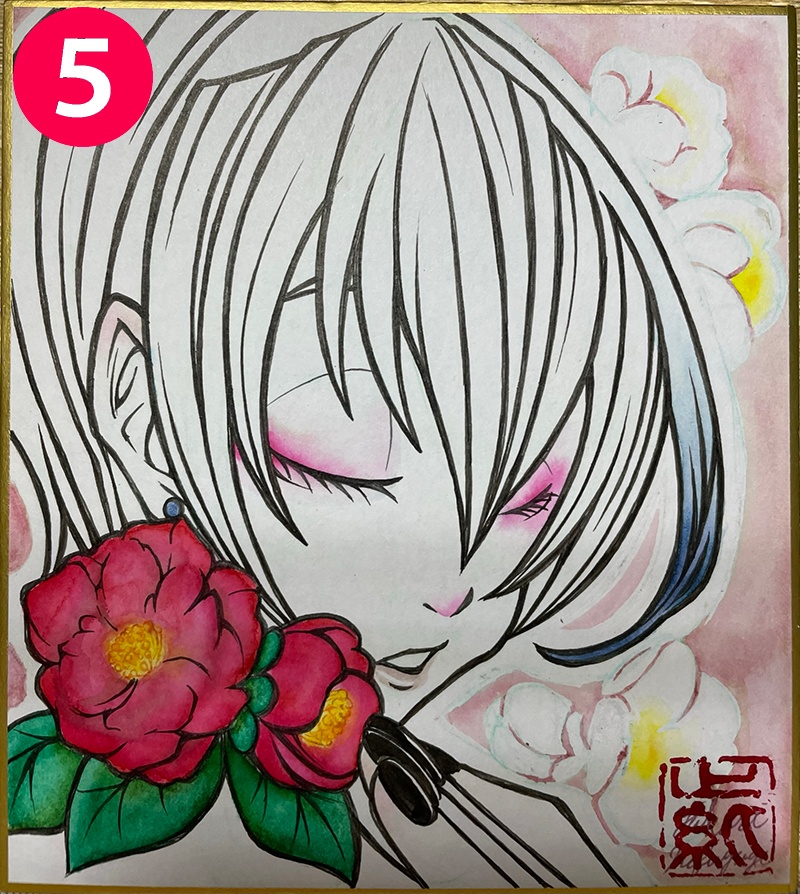 創作ミニ色紙㊱