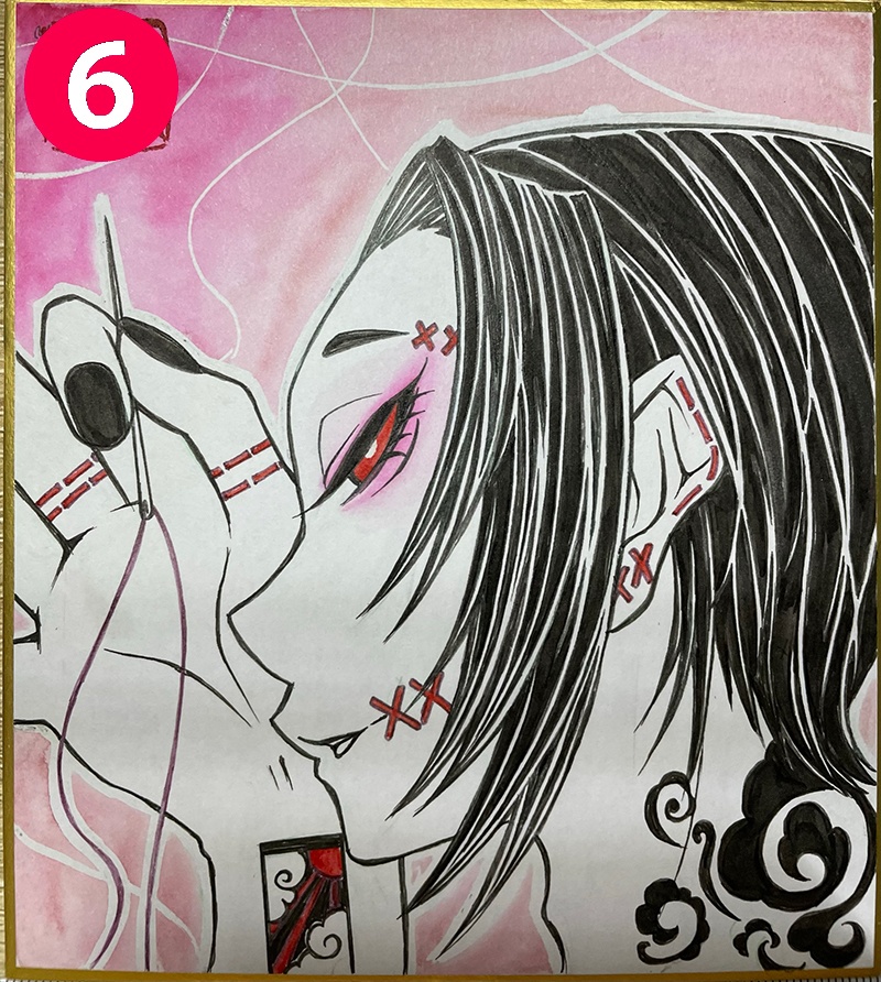 創作ミニ色紙㊱