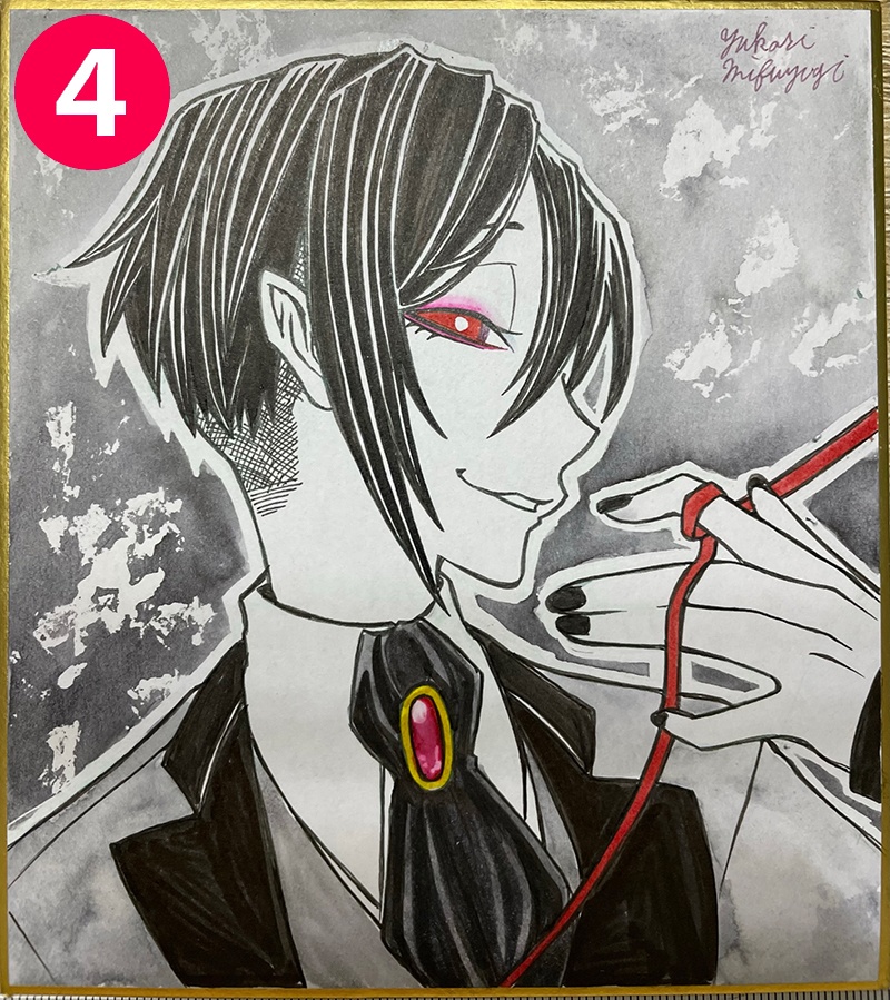 創作ミニ色紙㊱