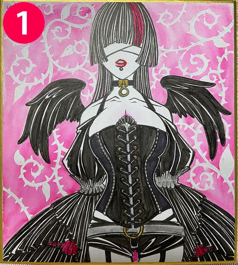 創作ミニ色紙㊱