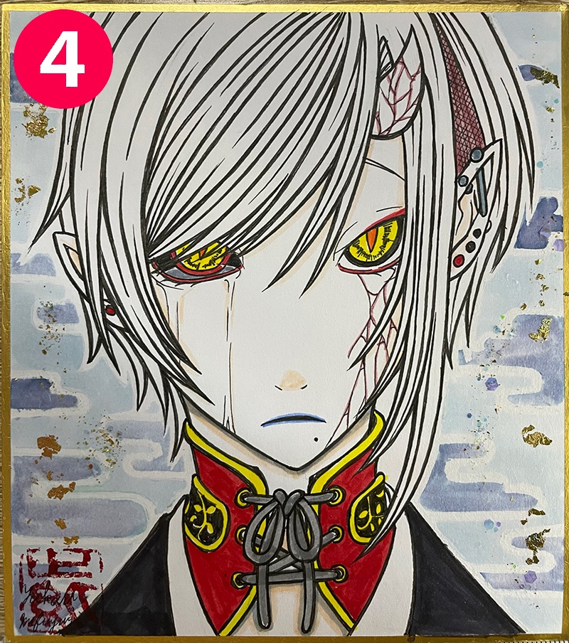 創作ミニ色紙㊲