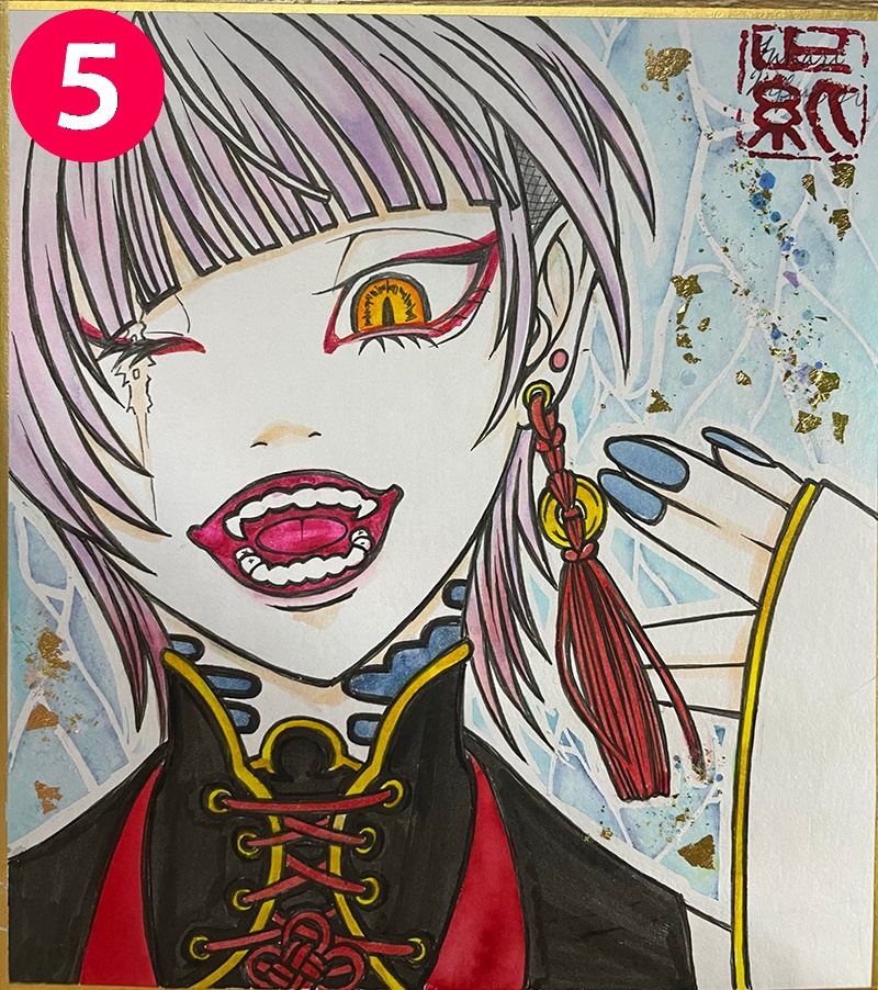 創作ミニ色紙㊲