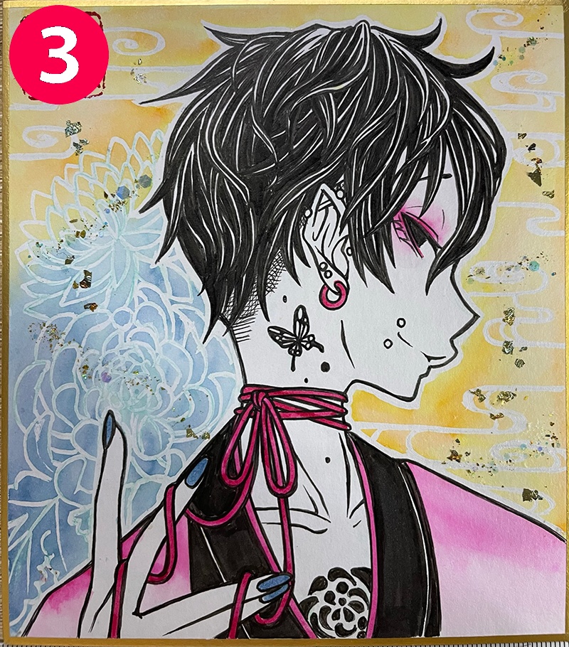 創作ミニ色紙㊲