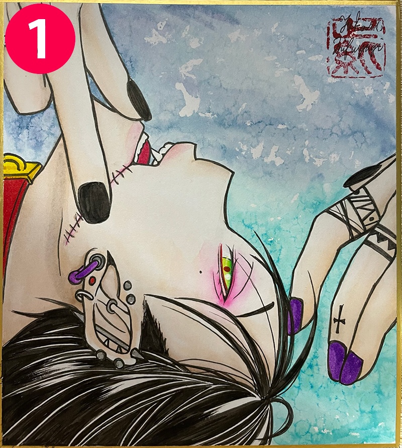 創作ミニ色紙㊲