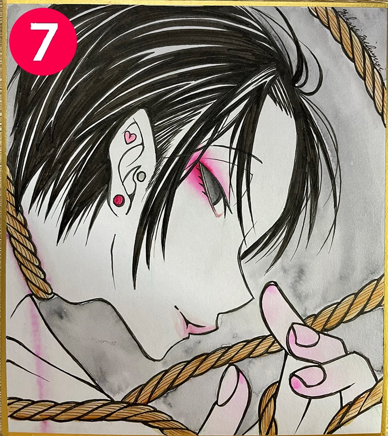 創作ミニ色紙㊲