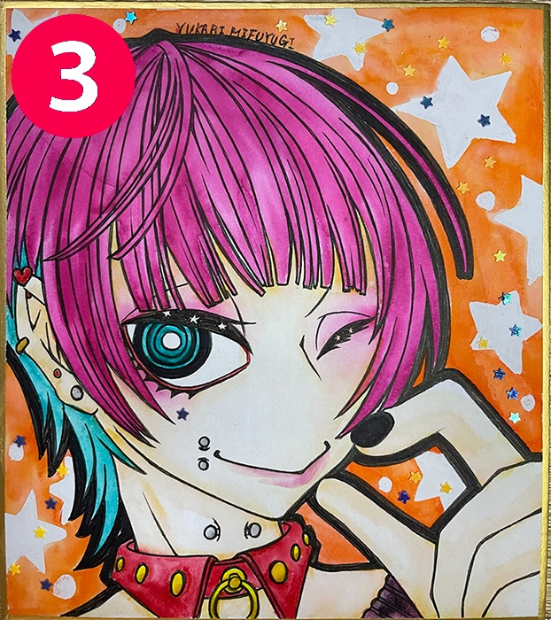 創作ミニ色紙㊳