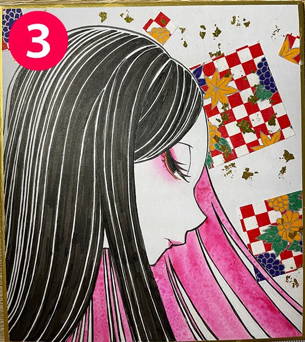 創作ミニ色紙㊵