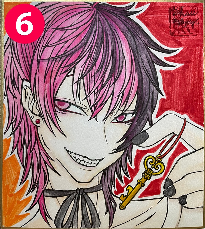 創作ミニ色紙㊶