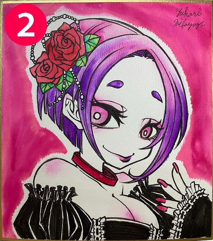 創作ミニ色紙㊶