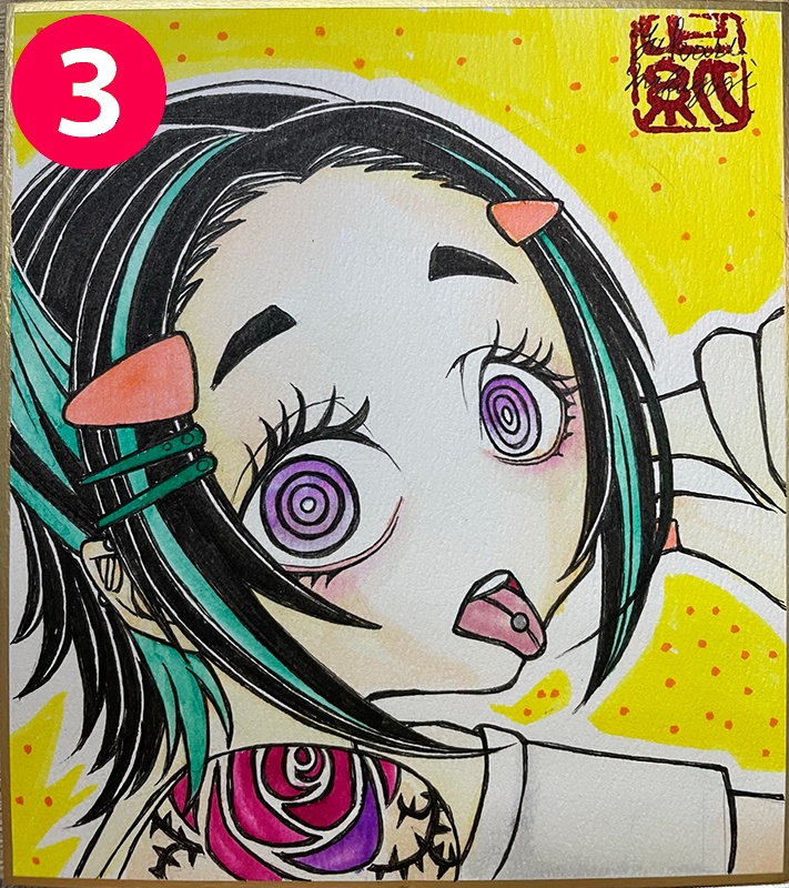 創作ミニ色紙㊶