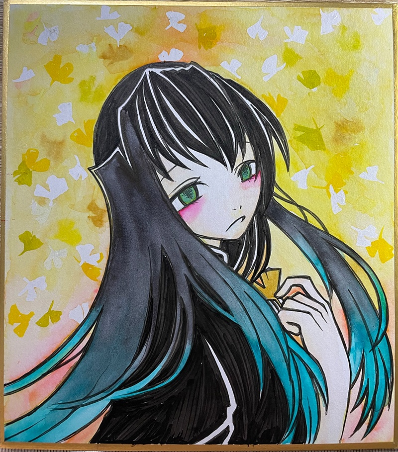 【色紙原画】時透無一郎