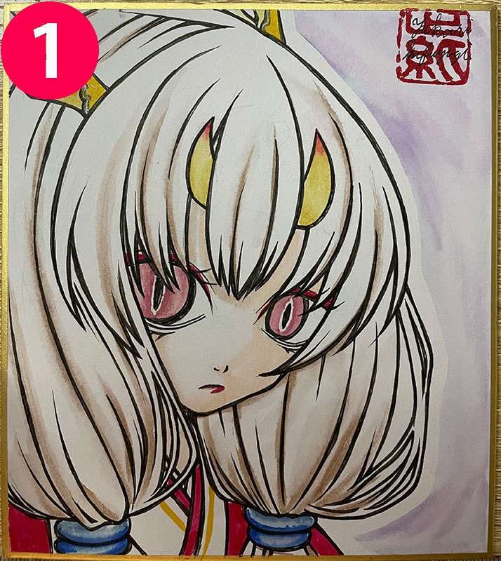 創作ミニ色紙㊸