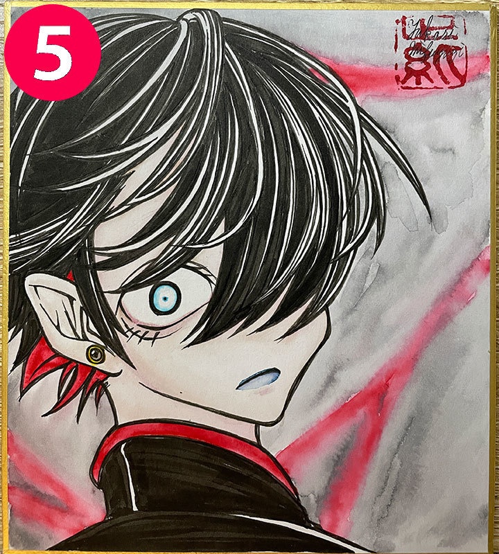 創作ミニ色紙㊸