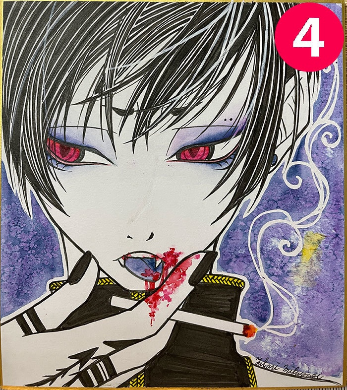 創作ミニ色紙㊹