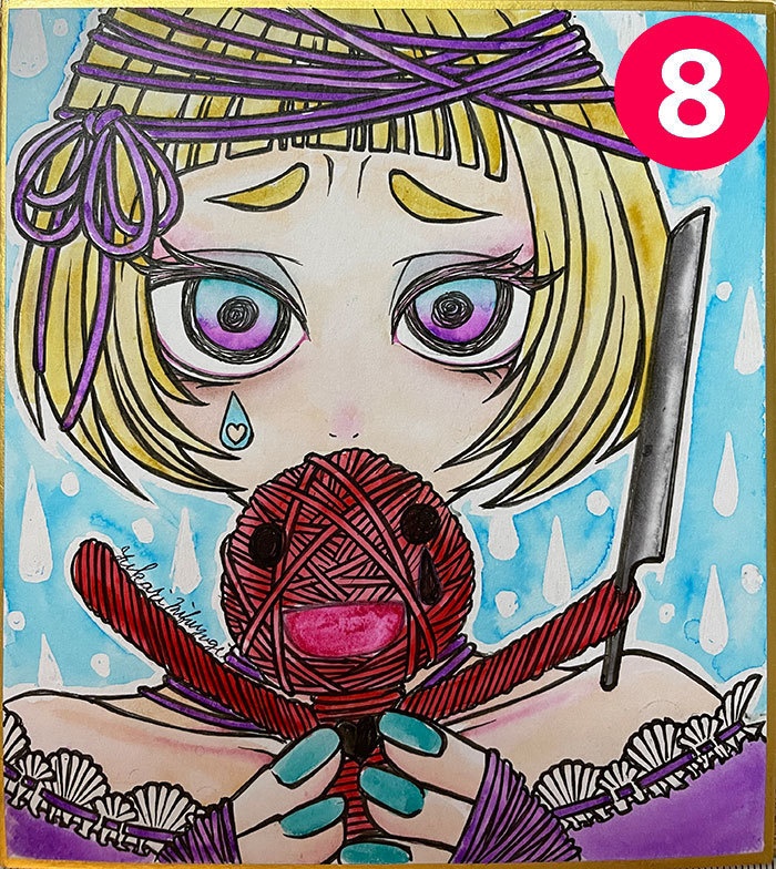 創作ミニ色紙㊹