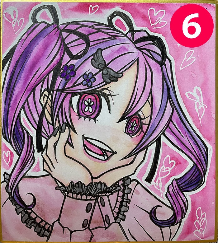 創作ミニ色紙㊹