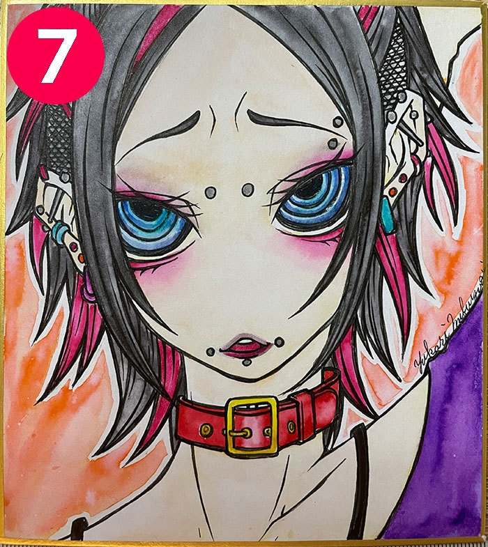 創作ミニ色紙㊹