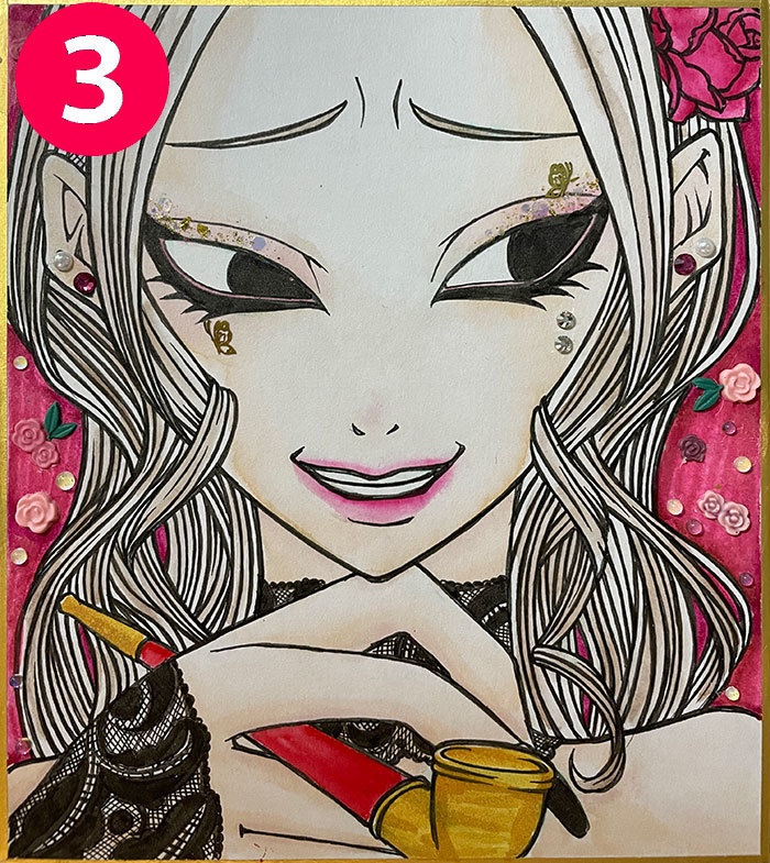 創作ミニ色紙㊹