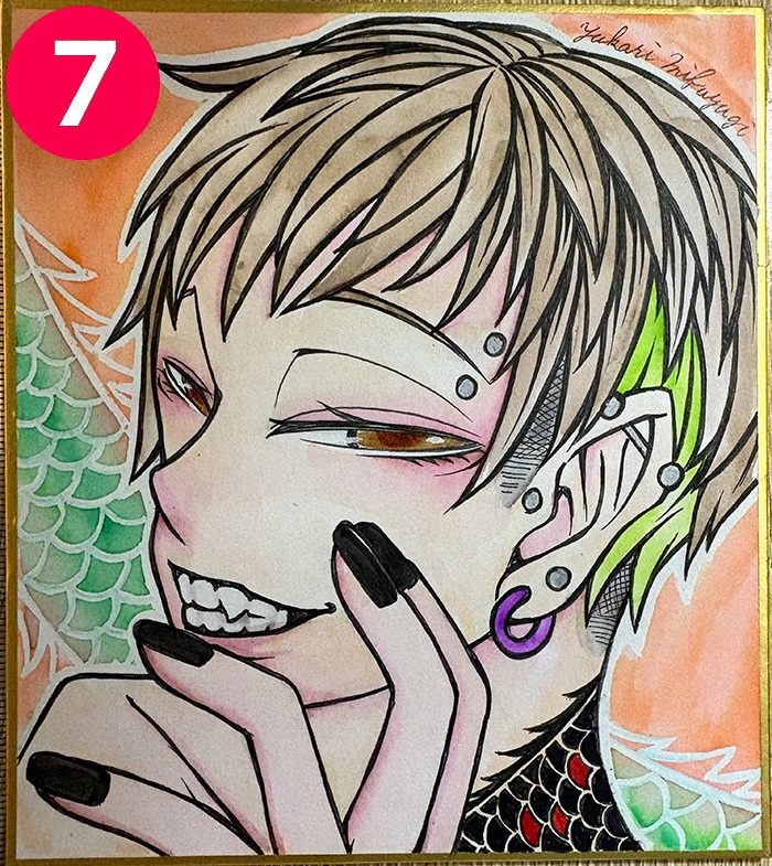 創作ミニ色紙㊺