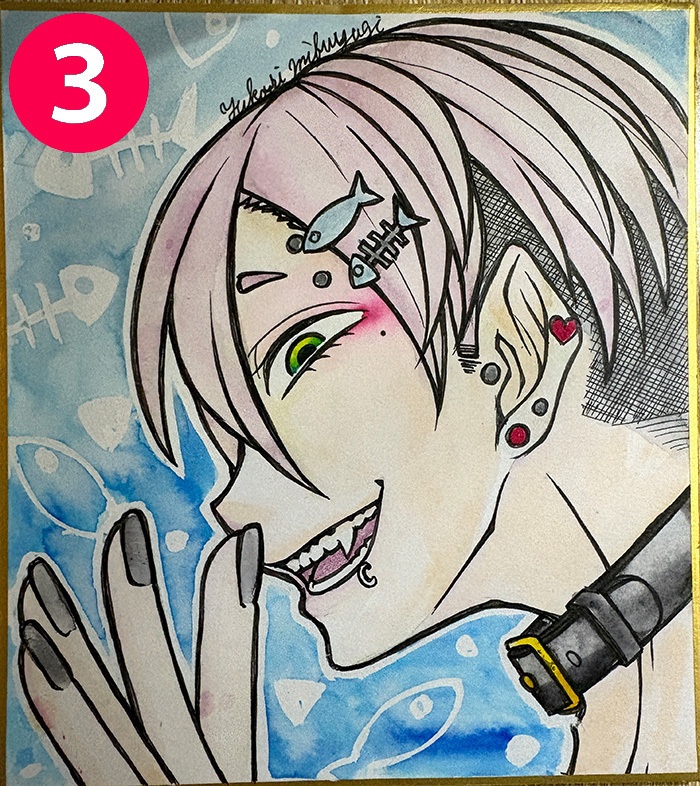 創作ミニ色紙㊺