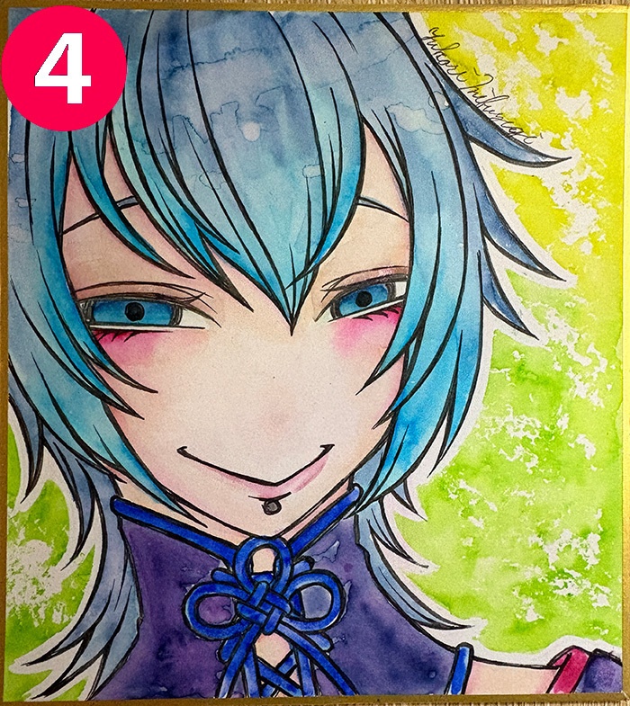 創作ミニ色紙㊺