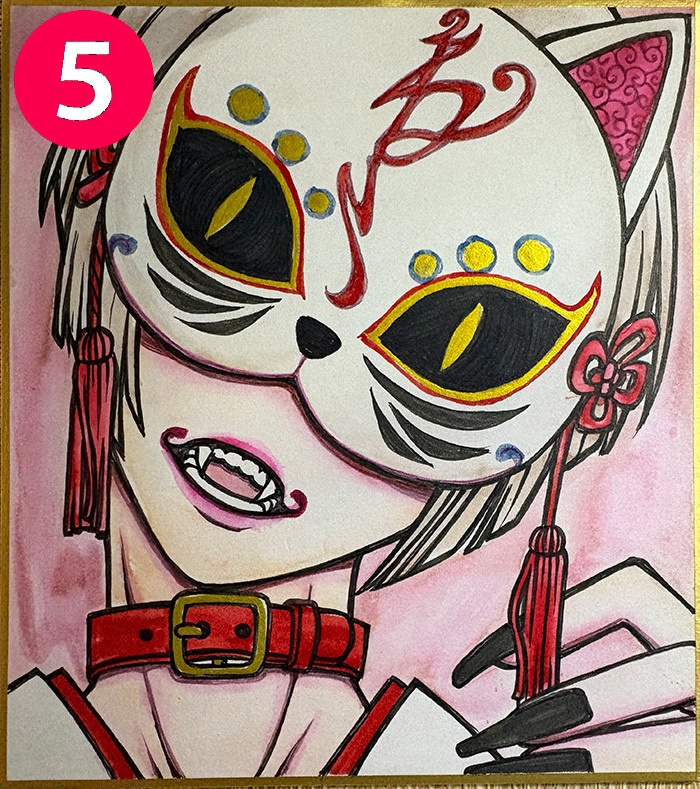 創作ミニ色紙㊺