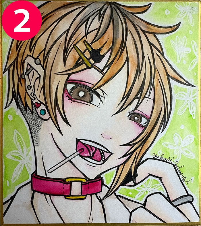 創作ミニ色紙㊺