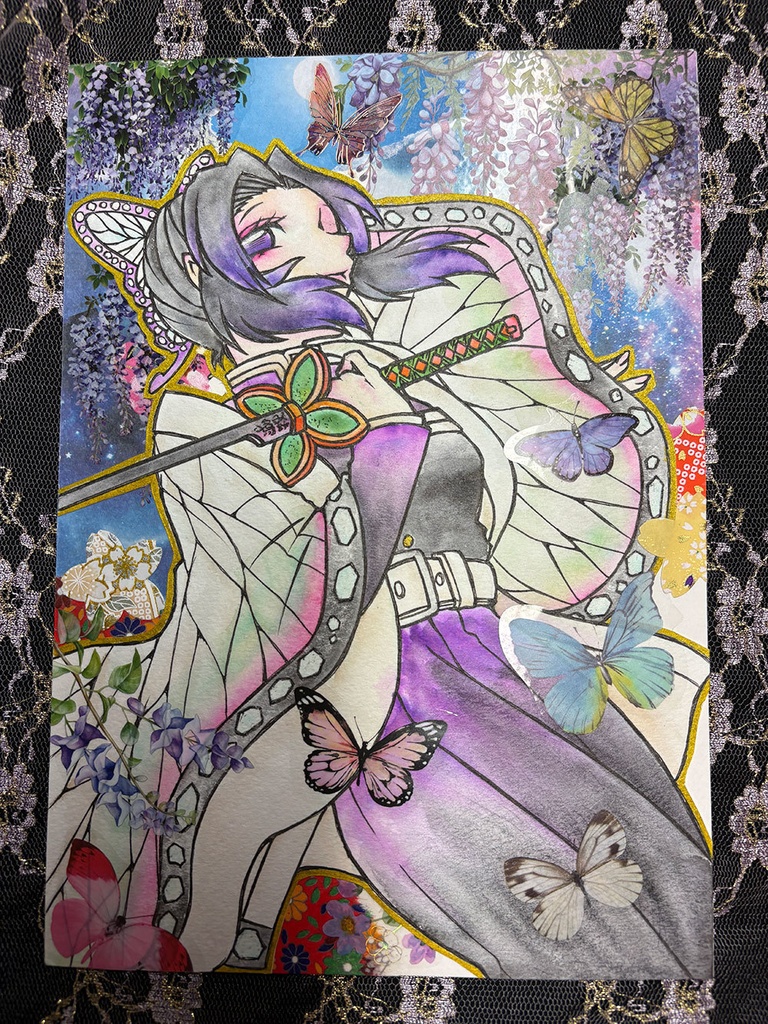 【イラストボード】胡蝶しのぶ