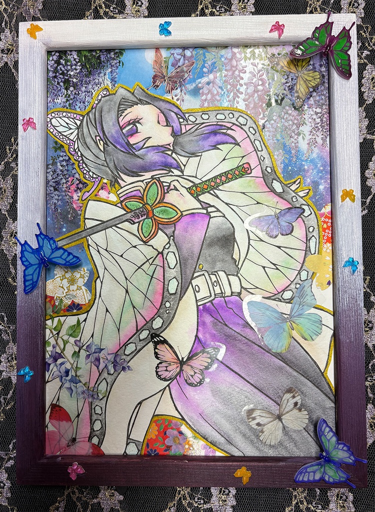 【イラストボード】胡蝶しのぶ