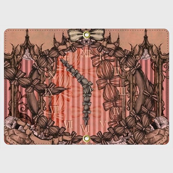 装飾リボンのパスポートケース