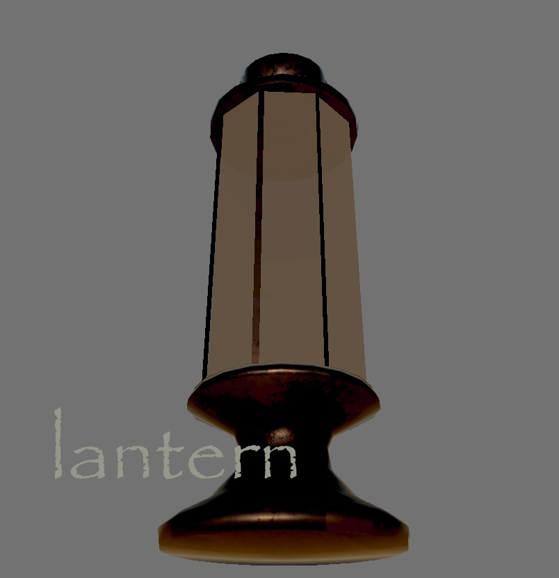 古い街角の魔法ランタン【無料】