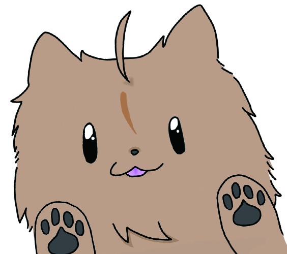 ポメちゃ缶バッジ