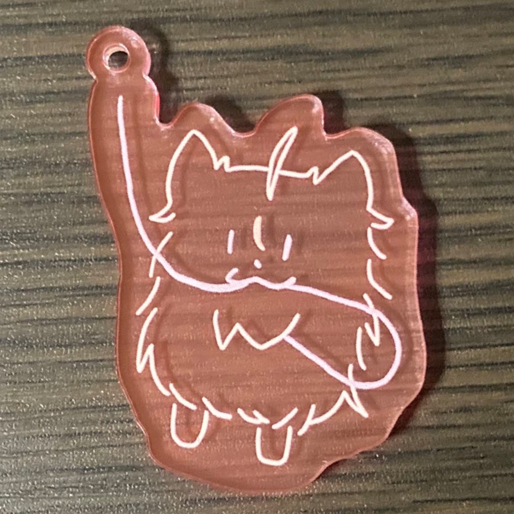 ポメちゃアクキー