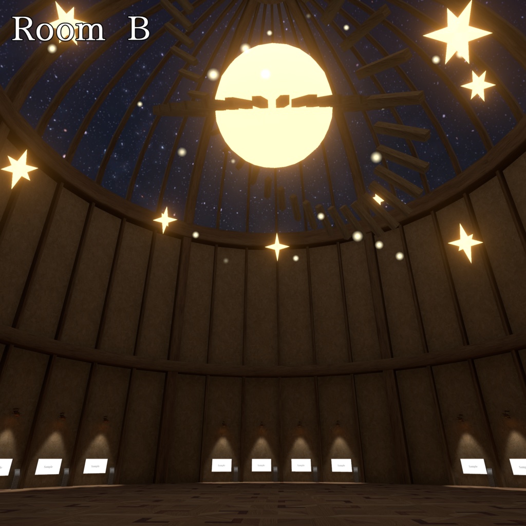 【VRC向けワールド】VR Photo Gallery - Serene -【フォトギャラリー】