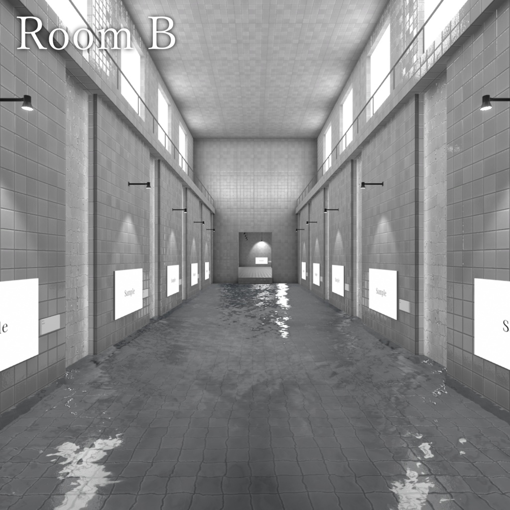 【VRC向けワールド】Liminal Photo Gallery【フォトギャラリー】