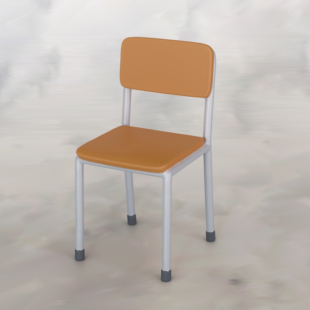 1/10スケール 学校椅子 ミニチュア用 3Dデータ
