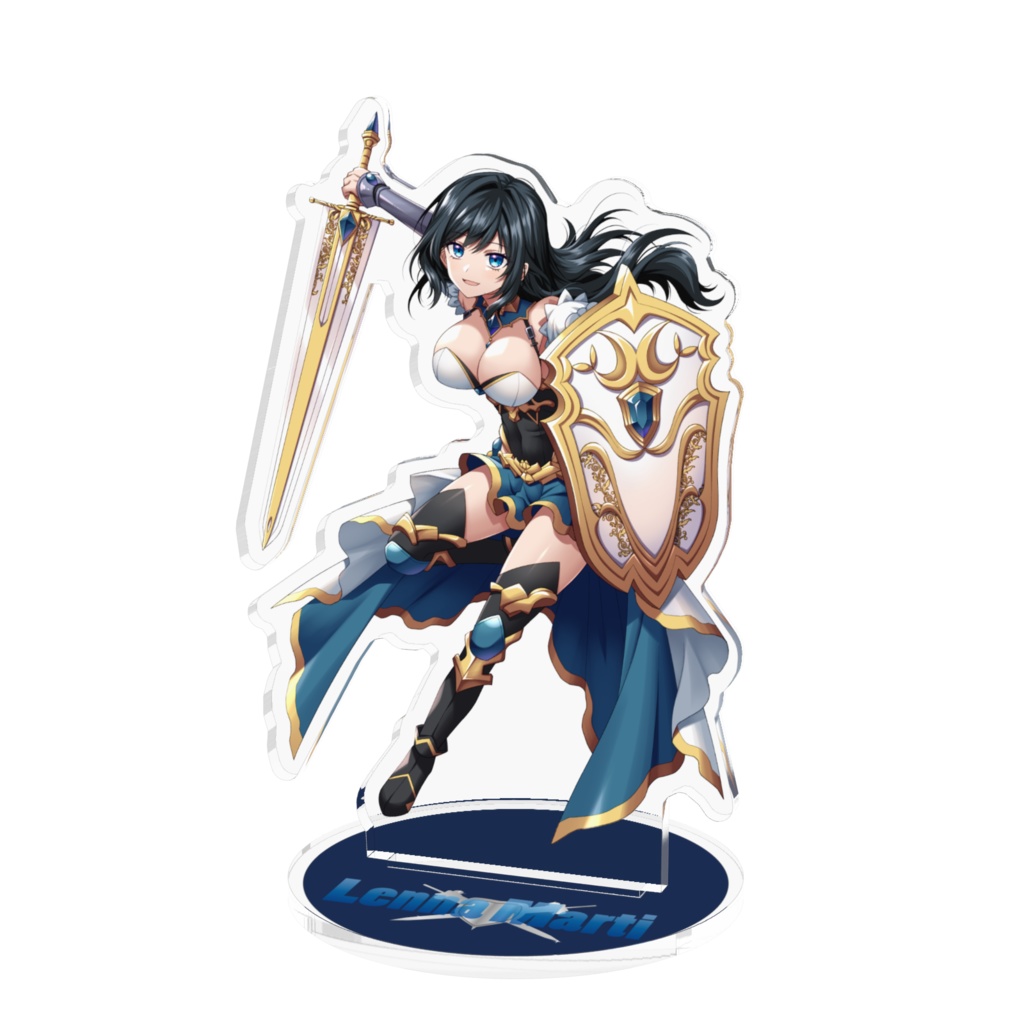【LennaMarti】アクリルフィギュア剣盾バージョン