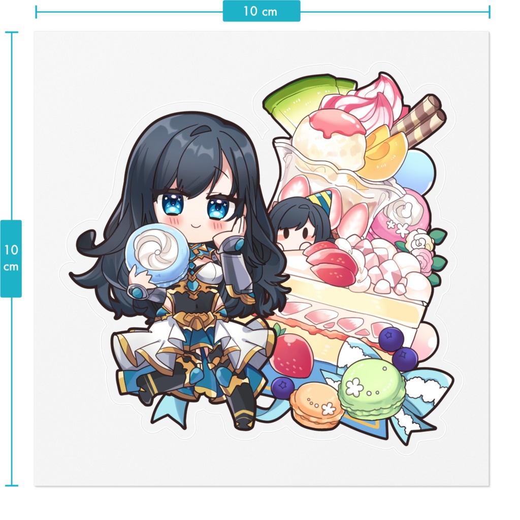 【LennaMarti】ステッカー(スイーツ)