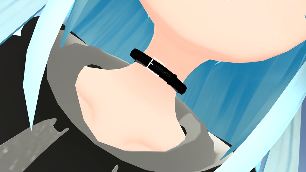 チョーカーのような首輪