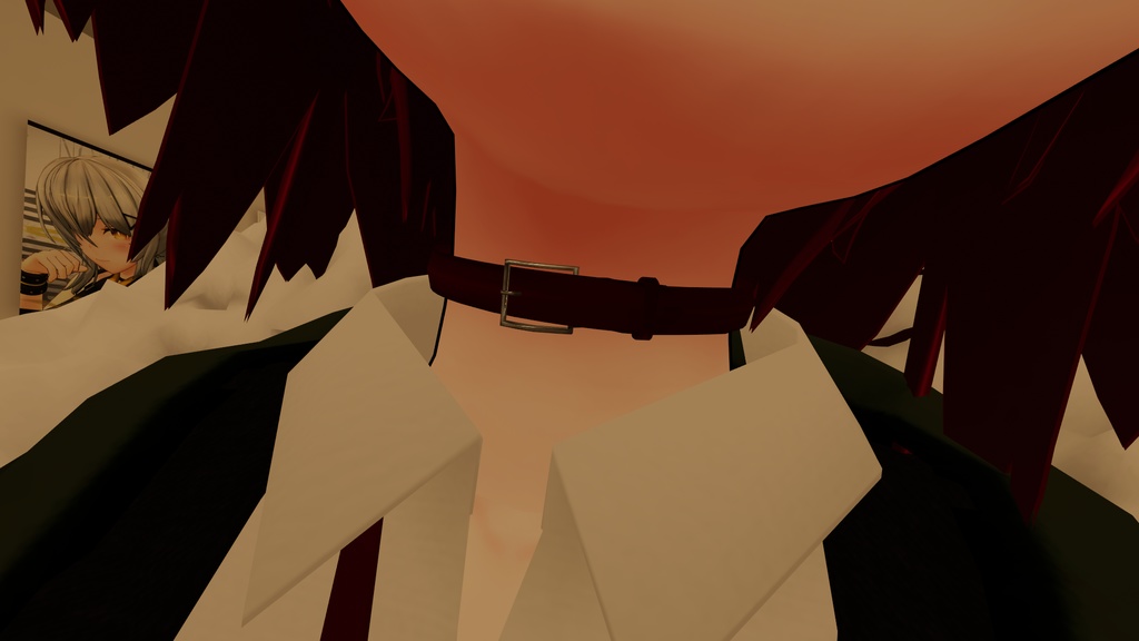 チョーカーのような首輪