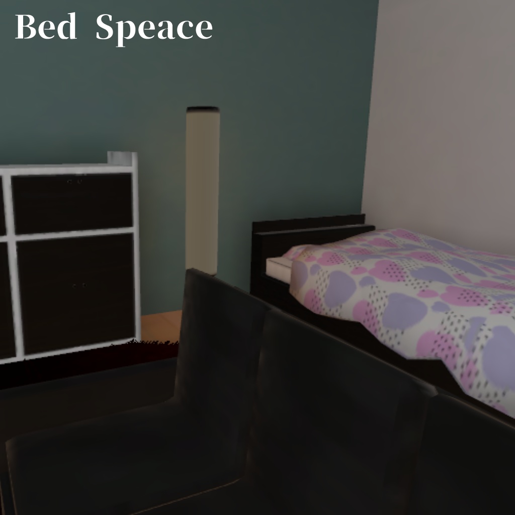 【VRC利用想定】理想的ワンルーム≪i_Home≫